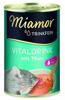 No pork  Miamor VitalDrink with tuna 135ml