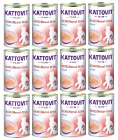 no pork Kattovit Drink Niere/Renal Duck 12x135ml