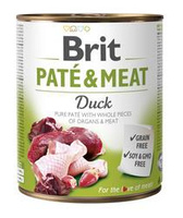 no pork Brit Pate & Meat with Duck 800g