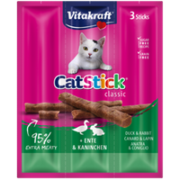Vitakraft Cat Stick Mini Kabanosy Rabbit with Duck 3x18g