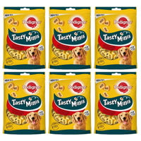 no pork Pedigree Tasty Bites Chewy Slice Adult Dog Treat with Beef 6x155g