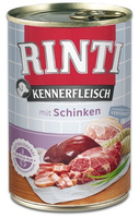 Rinti Kennerfleisch Schinken wet dog food - ham 400g