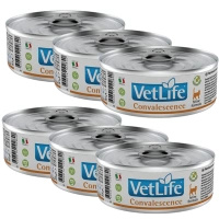 no pork Farmina Vet Life Feline Convalescence 6x85g