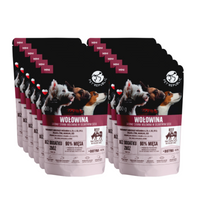 no pork PetRepublic Mini Finely Chopped Pieces in Delicate Beef Sauce 12x100g