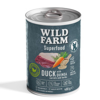 WILD FARM Superfood Duck 400g grain-free dog food