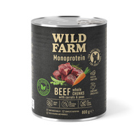 WILD FARM Monoprotein Beef 800g hypoallergenic dog food