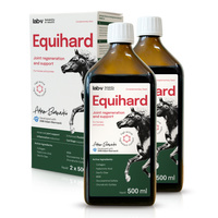 Lab-v Equihard – Comprehensive formula for healthy joints in horses and ponies 2x500 ml
