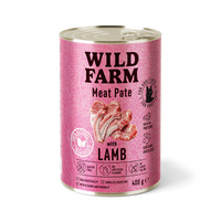 WILD FARM Pate with Lamb 400g - gluten-free cat food
