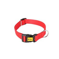 Dingo Strap Dog Collar with Plastic Clasp Red 65cm