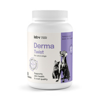 Lab-v Derma Twist – support for skin, coat and protective barrier for dogs and cats 60 twist-off capsules