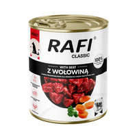 DOLINA NOTECI Rafi Classic wet dog food with beef 800g