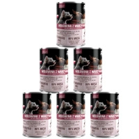 no pork PetRepublic Beef and Vegetable Slices in Delicate Sauce 6x400g