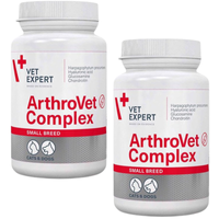 VETEXPERT Arthrovet HA Complex Small Breed &amp; Cats 2x60 Capsules