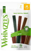 WHIMZEES Week Pack Stix M 7szt