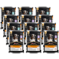 PRO PLAN Everyday Nutrition Adult Dog Food Mix of Flavors in Jelly 12x400g