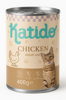 Katido Wet Cat Food with Chicken 400g