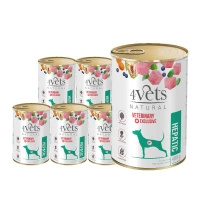 no pork Dolina Noteci 4Vets Hepatic for Dogs 6x400g