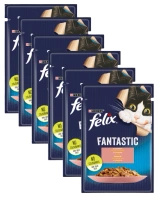 no pork Felix Fantastic Salmon in Jell-O 26x85g