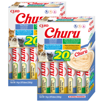 INABA Churu for cats – tuna mix 2x(20x14g)
