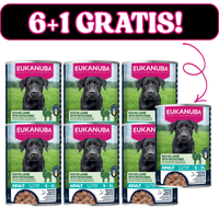 EUKANUBA Wet food for adult dogs, rich in lamb and potatoes 6x400g + 400g Free