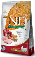 NO PORK Farmina N&D Ancestral Grain Canine Adult Mini Chicken&Pomegranate 7kg