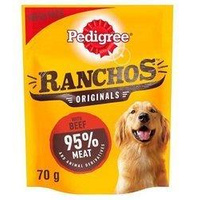 Pedigree Ranchos Originals Treats for Adult Dogs with Beef 70g