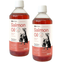 LAB V Salmon oil for dogs and cats 2x500ml