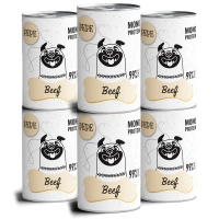 no pork Paka Zwierzaka Pepe Mono Protein Beef 6x400g