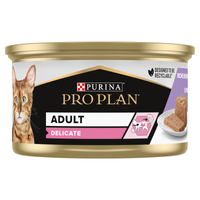 PRO PLAN Adult Delicate Wet cat food with turkey 85g
