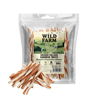 WILD FARM chicken and cod sandwich 500g dog treats