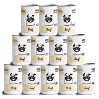 no pork Paka Zwierzaka Pepe Mono Protein Beef 12x400g