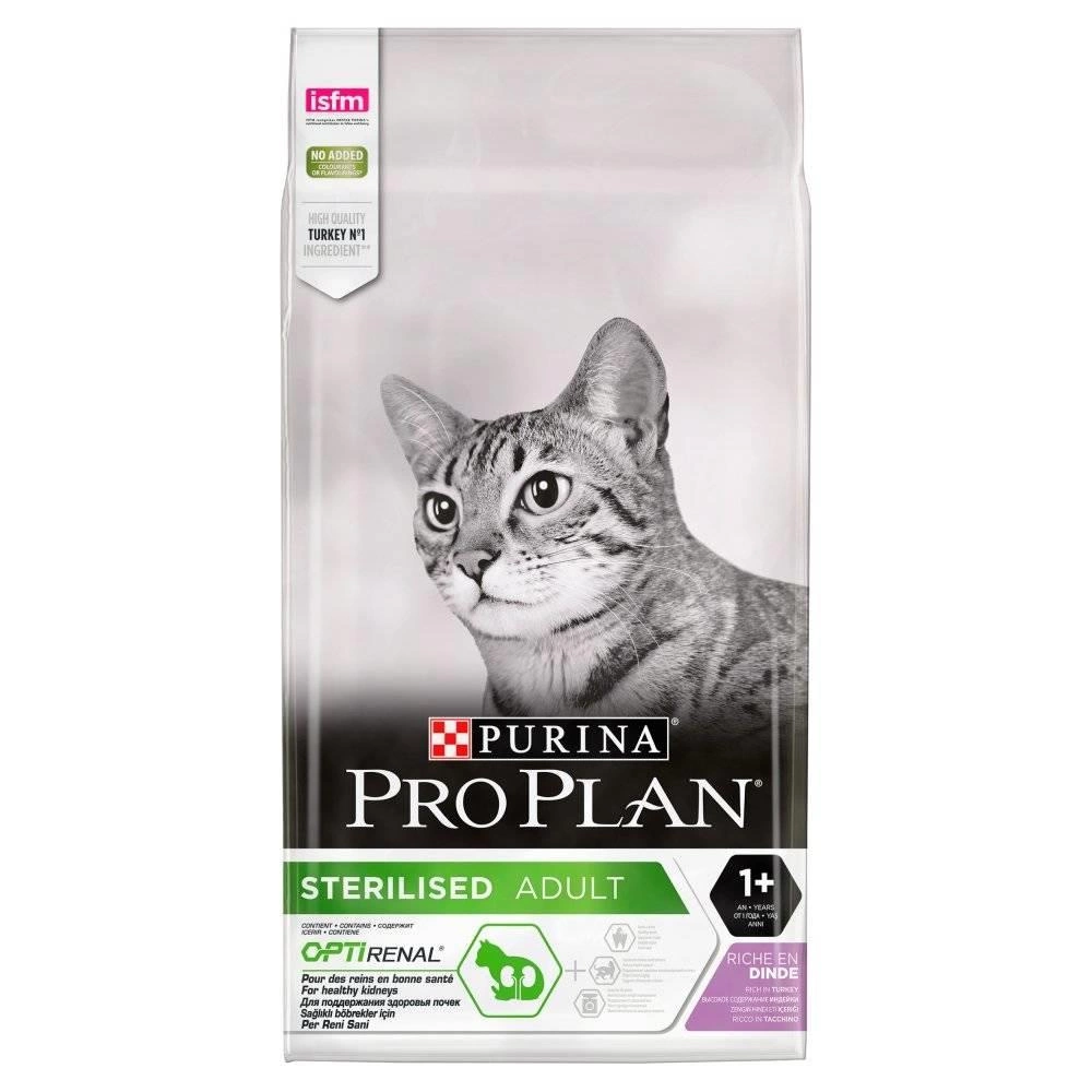 no pork PURINA Pro Plan Cat Sterilised Turkey 10kg