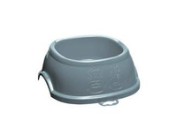 Zolux Break 2 plastic non-slip bowl in blue 0.6l