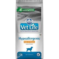 no pork Farmina Vet Life Canine Hypoallergenic Fish&Potato 12kg