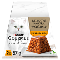GOURMET Revelations Delicate Pieces in Jelly with Chicken 2x57g
