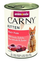 ANIMONDA Cat Carny Kitten flavour: beef, turkey 400g