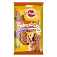 Pedigree Schmackos Adult Dog Treat with Beef 86g