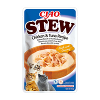 INABA Cat Ciao Stew - creamy chicken and tuna stew for cats 40g