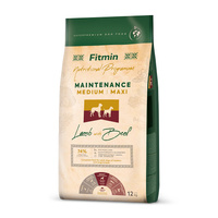 FITMIN Medium Maxi Maintenance Lamb &amp; Beef 12 kg
