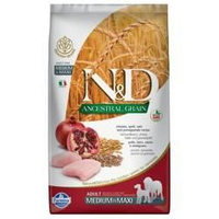 Farmina N&D Ancestral Grain Canine Adult Medium & Maxi Chicken & Pomegranate 12kg