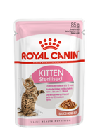 no pork ROYAL CANIN Kitten Sterilised Sauce 12x85g
