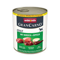 ANIMONDA GranCarno Adult Dog flavour: Deer + Apple 800g