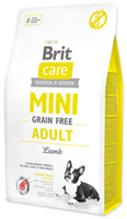 No pork Brit Care Mini Grain Free Adult with lamb 2kg