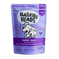 no pork Barking Heads Puppy Days Puppy Sachet 300g