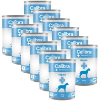 no pork Calibra Veterinary Diets Dog Hepatic 12x400g