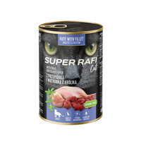 DOLINA NOTECI Super Rafi Cat P&F with quail and rabbit liver 400g