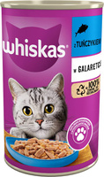 no pork WHISKAS Wet Cat Food 1+ with Tuna in Jell-O 400g