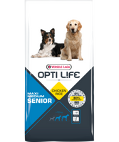 no pork Versele-Laga Opti Life Senior Medium & Maxi Chicken with Rice for Medium and Large Breeds over 7 years of age 12.5kg