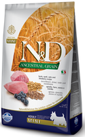 NO PORK Farmina N&D Ancestral Grain Canine Adult Mini Lamb&Blueberry 7kg