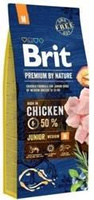 no pork Brit Premium By Nature Junior M with Chicken 15kg